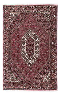 Alfombra persa - Bidjar - 212 x 138 cm - rojo