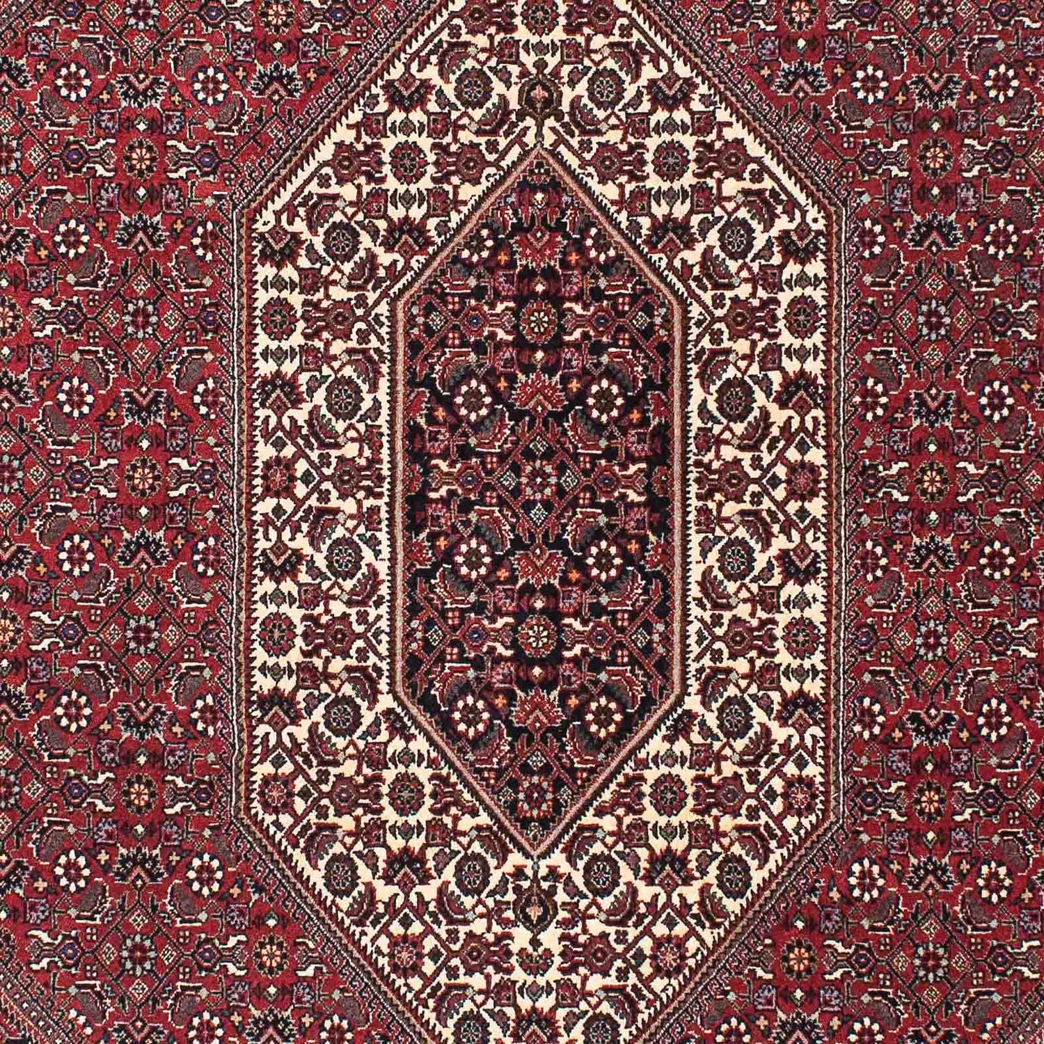 Alfombra persa - Bidjar - 212 x 138 cm - rojo