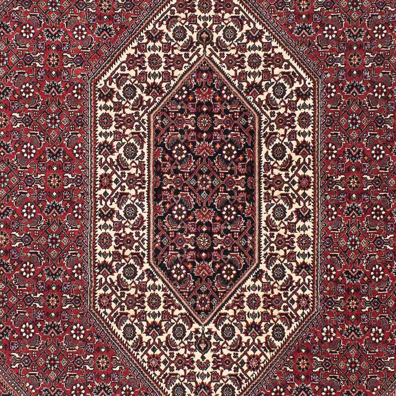 Alfombra persa - Bidjar - 212 x 138 cm - rojo