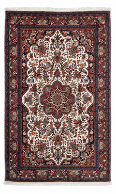 Alfombra persa - Bidjar - 222 x 134 cm - beige