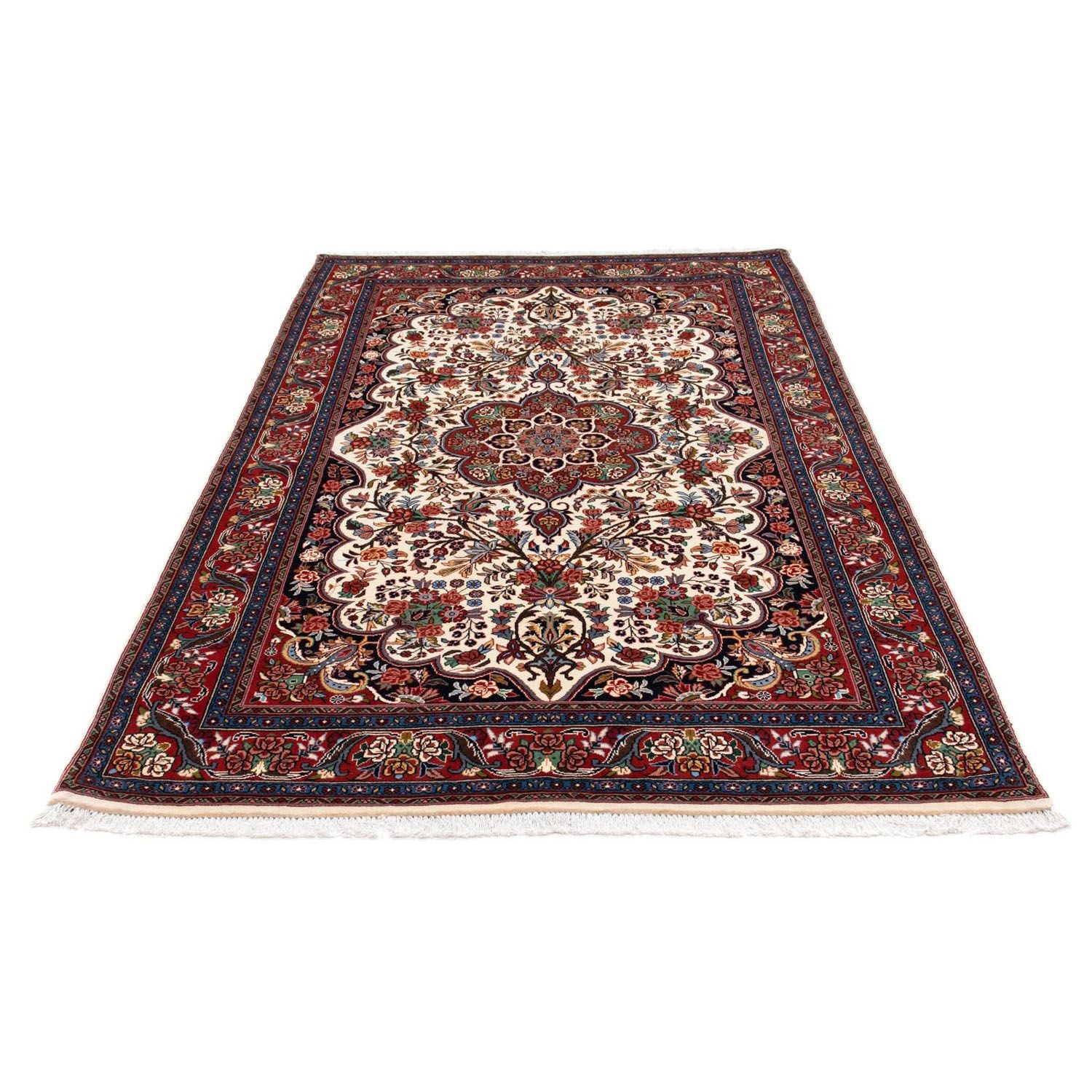 Alfombra persa - Bidjar - 222 x 134 cm - beige