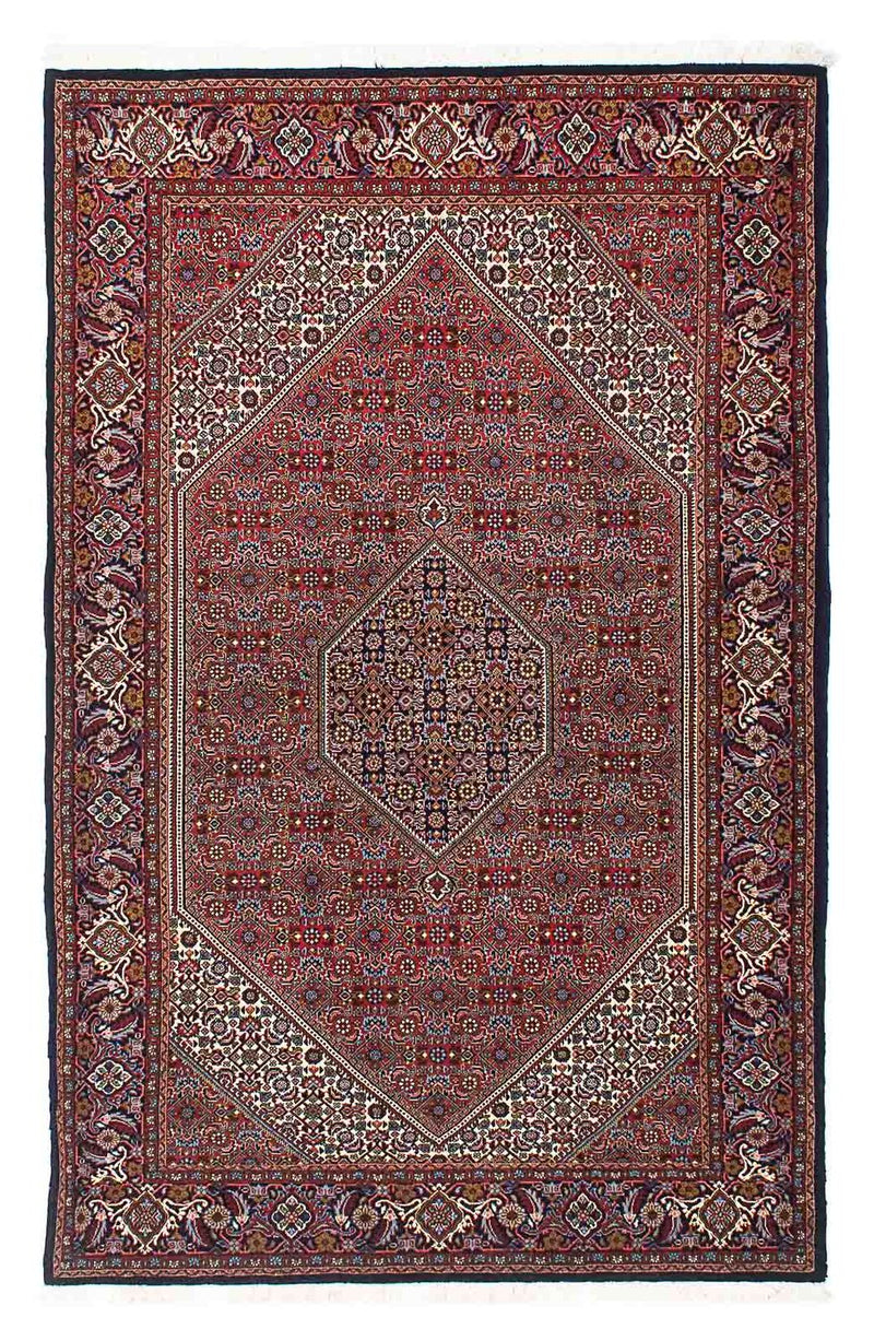 Alfombra persa - Bidjar - 218 x 139 cm - óxido