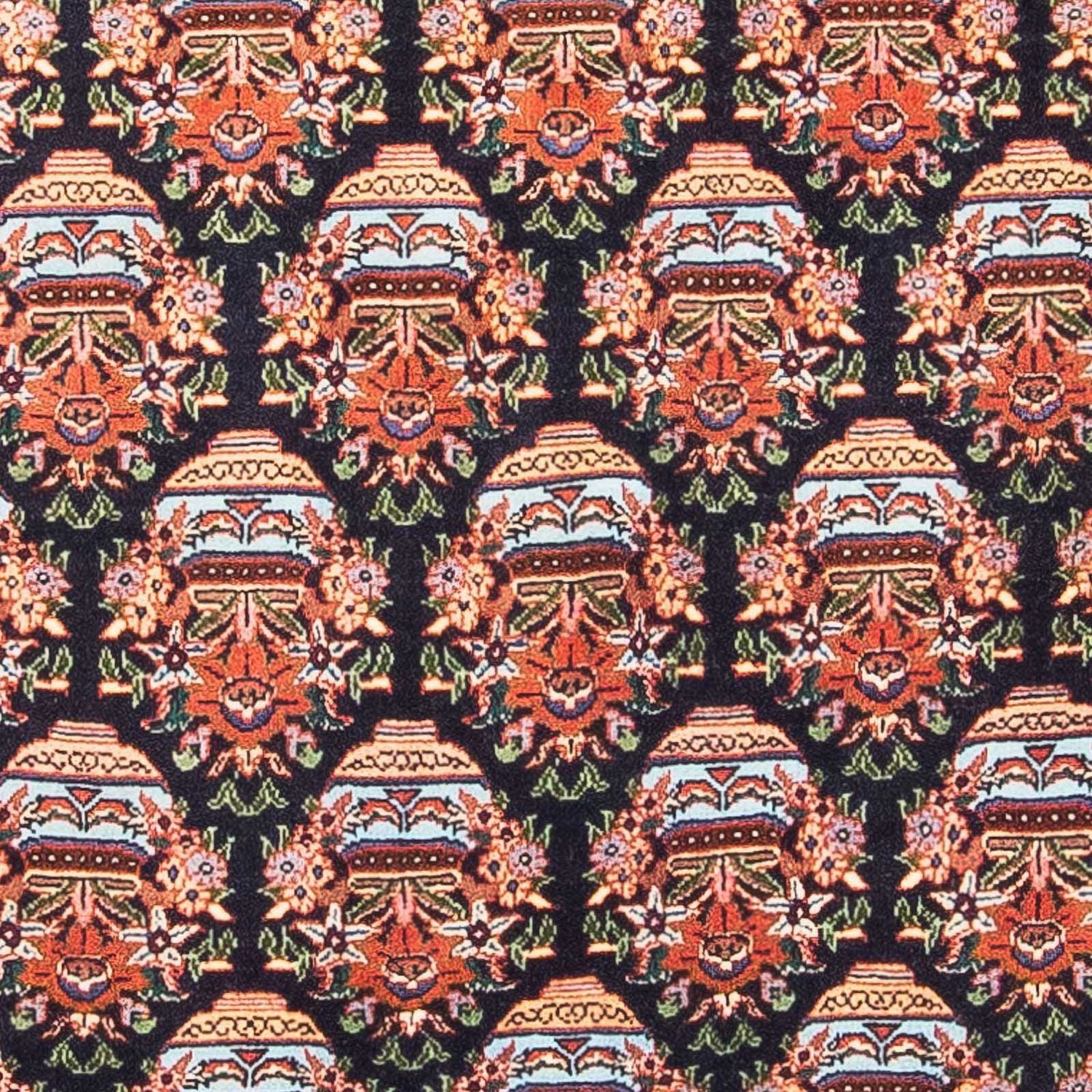 Alfombra persa - Bidjar - 125 x 82 cm - azul oscuro