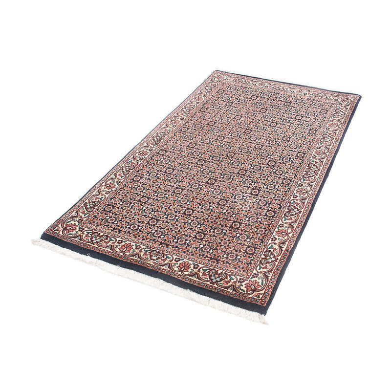 Alfombra persa - Bidjar - 148 x 80 cm - azul oscuro