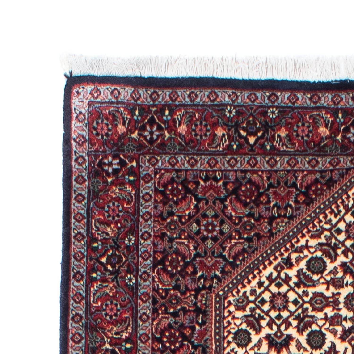 Alfombra de pasillo Alfombra persa - Bidjar - 289 x 83 cm - azul oscuro