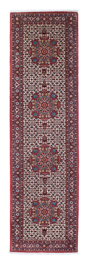 Alfombra de pasillo Alfombra persa - Bidjar - 319 x 84 cm - rojo