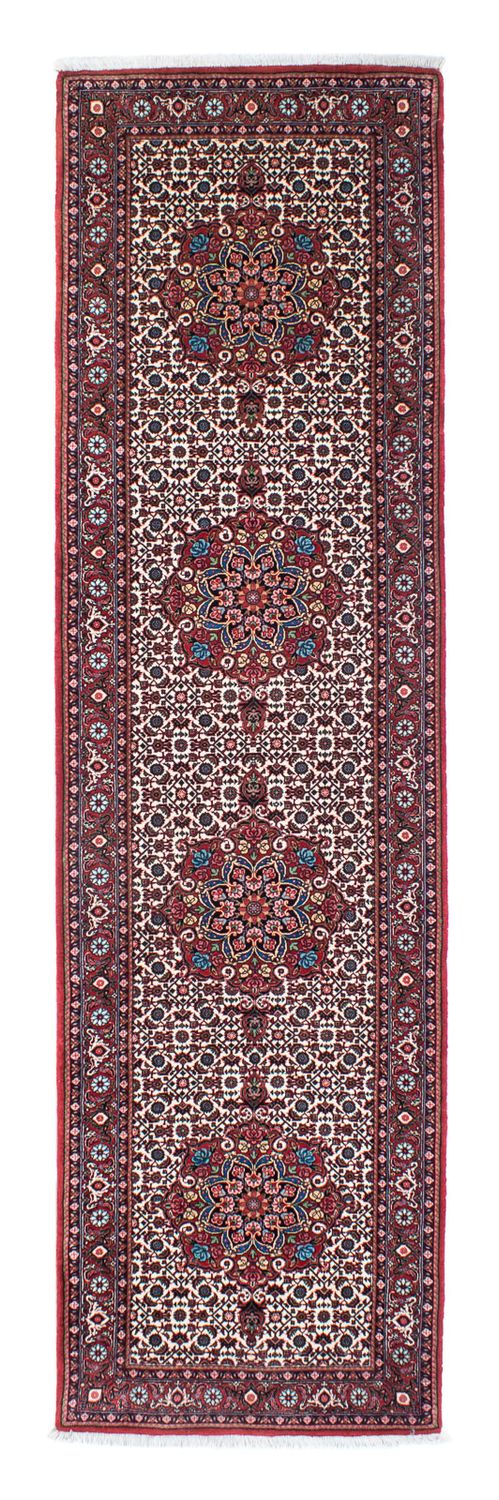 Alfombra de pasillo Alfombra persa - Bidjar - 319 x 84 cm - rojo