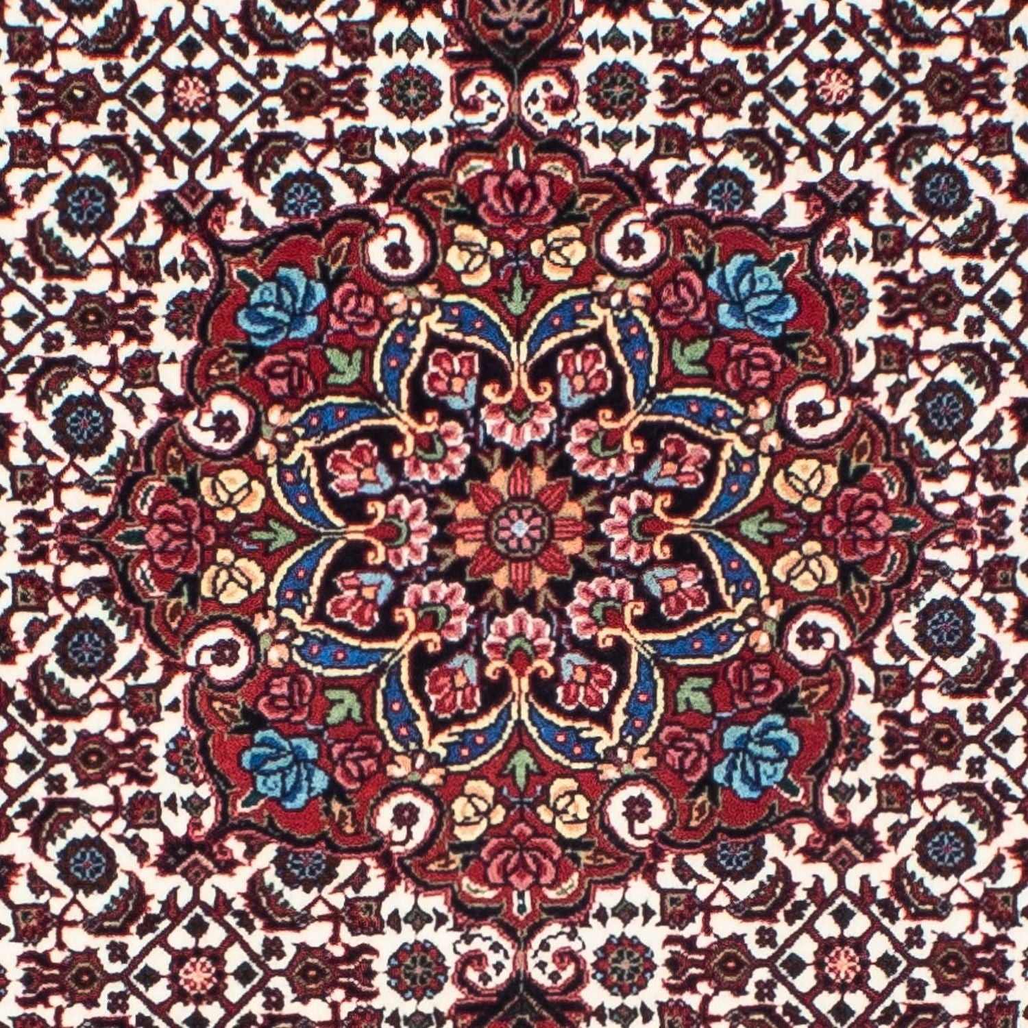 Alfombra de pasillo Alfombra persa - Bidjar - 319 x 84 cm - rojo
