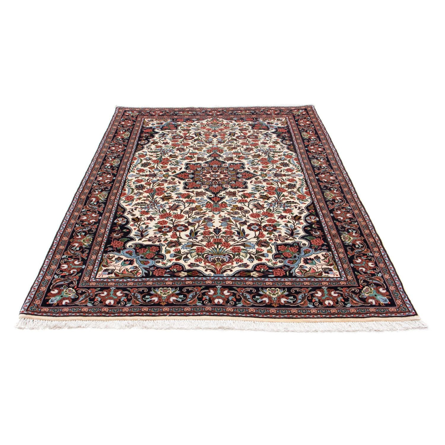 Alfombra persa - Bidjar - 200 x 137 cm - beige