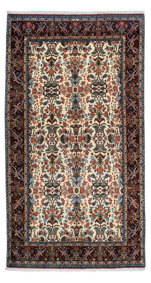 Alfombra persa - Bidjar - 243 x 135 cm - beige