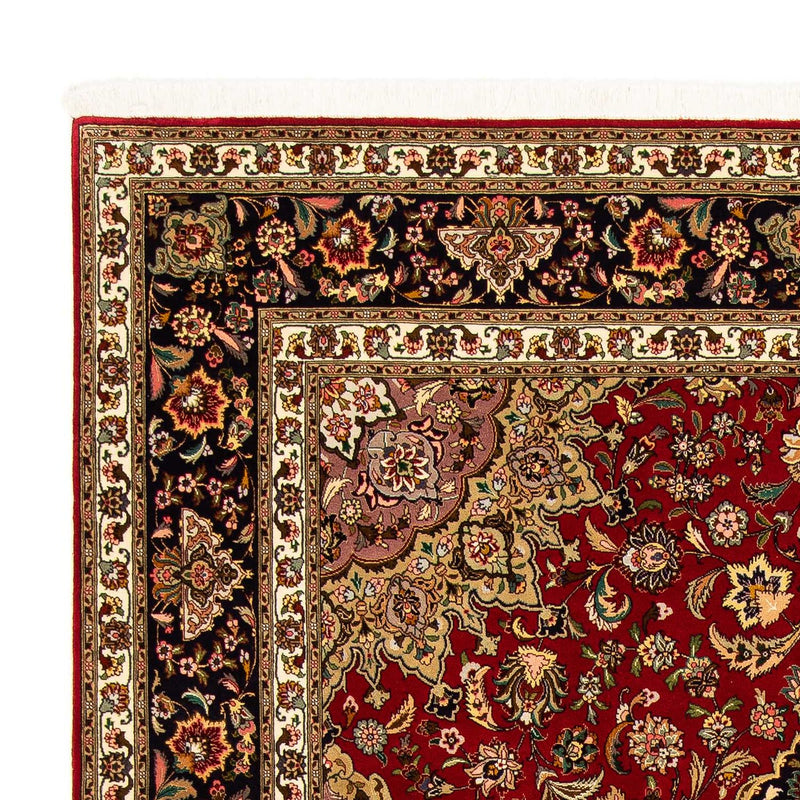 Alfombra Persa - Tabriz - Real - 300 x 202 cm - rojo oscuro