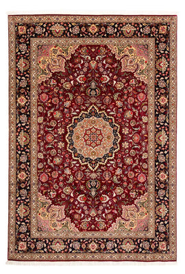 Alfombra Persa - Tabriz - Real - 300 x 202 cm - rojo oscuro