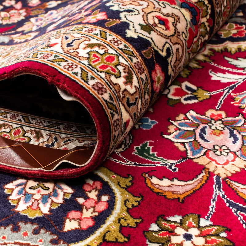 Alfombra Persa - Tabriz - Real - 300 x 202 cm - rojo oscuro