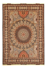 Alfombra Persa - Tabriz - Real - 343 x 250 cm - multicolor