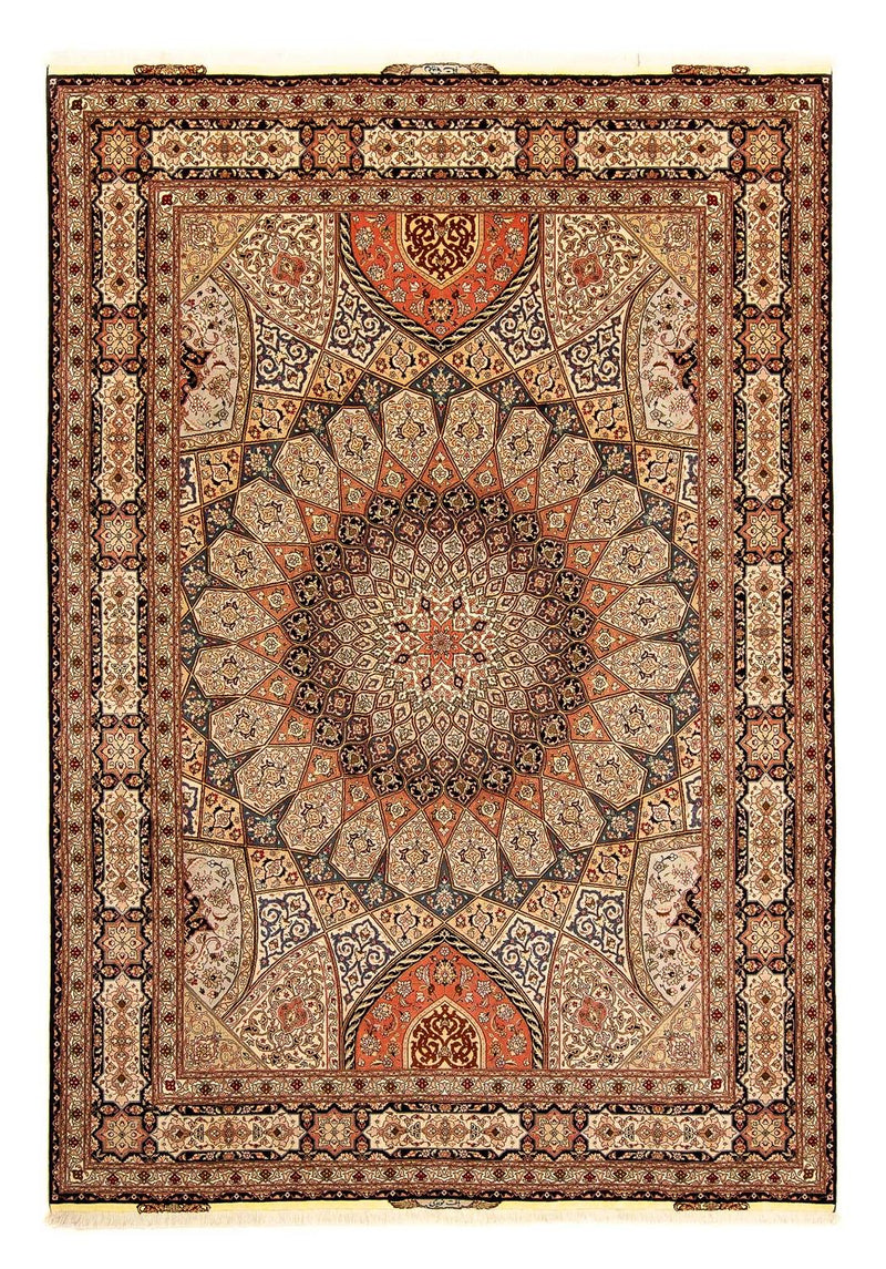 Alfombra Persa - Tabriz - Real - 343 x 250 cm - multicolor