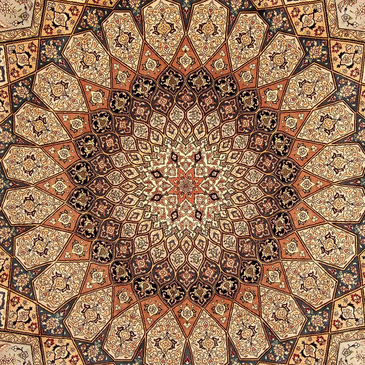 Alfombra Persa - Tabriz - Real - 343 x 250 cm - multicolor