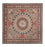 Alfombra Persa - Tabriz - Real cuadrado  - 253 x 251 cm - marrón claro