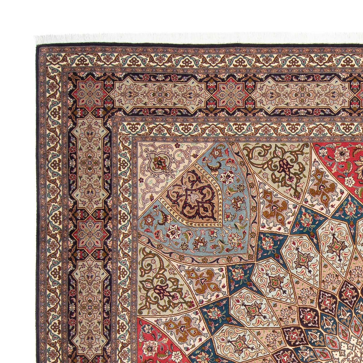 Tabriz - 50 Raj Alfombra 251x253cm - Alfombra persa