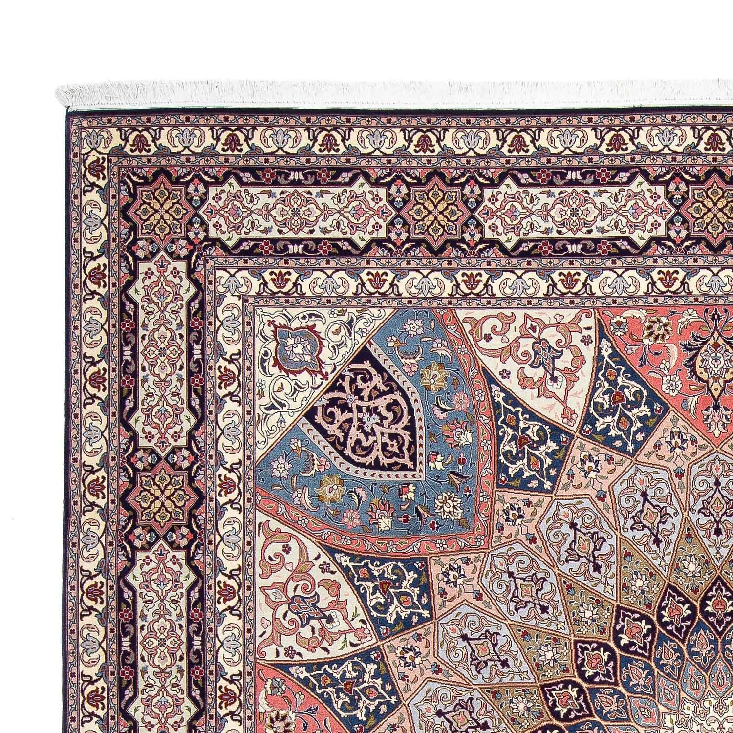 Alfombra Persa - Tabriz - Real cuadrado  - 257 x 255 cm - marrón claro