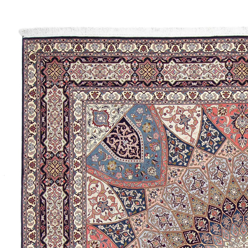 Alfombra Persa - Tabriz - Real cuadrado  - 257 x 255 cm - marrón claro