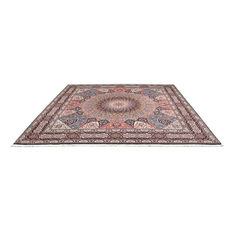 Alfombra Persa - Tabriz - Real cuadrado  - 257 x 255 cm - marrón claro