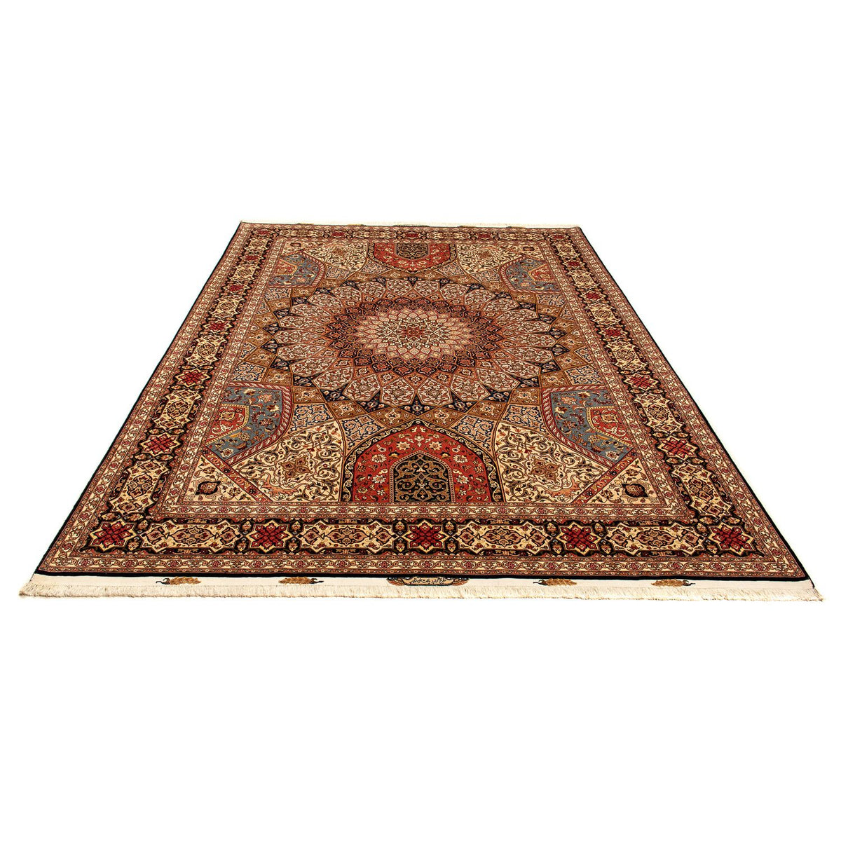 Alfombra Persa - Tabriz - Real - 352 x 252 cm - multicolor