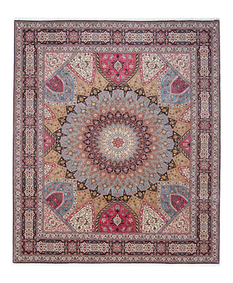 Alfombra Persa - Tabriz - Real - 304 x 255 cm - multicolor