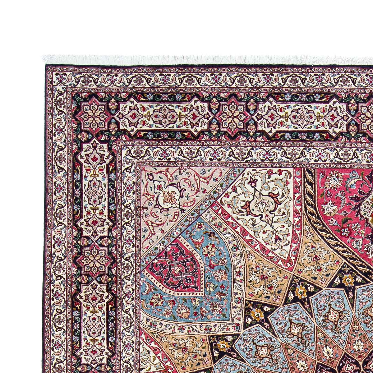 Alfombra Persa - Tabriz - Real - 304 x 255 cm - multicolor