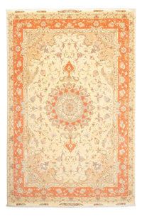 Alfombra Persa - Tabriz - Real - 300 x 202 cm - beige