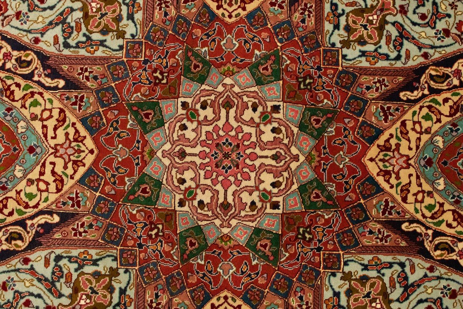 Alfombra Persa - Tabriz - Real - 151 x 102 cm - multicolor
