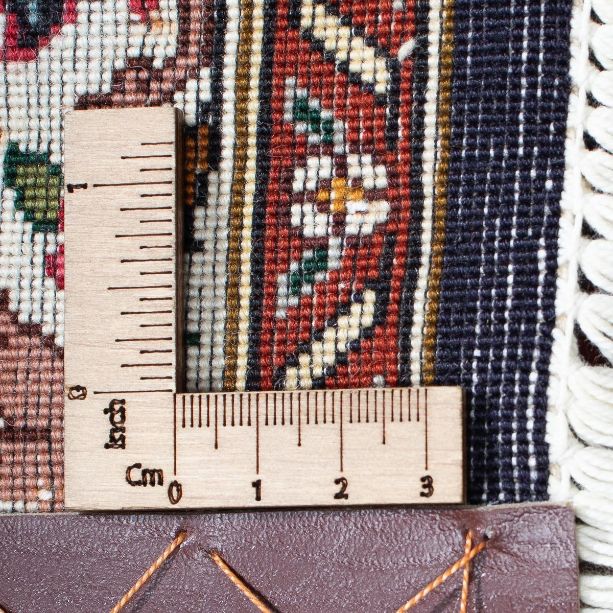 Alfombra Persa - Tabriz - Real - 308 x 252 cm - azul oscuro