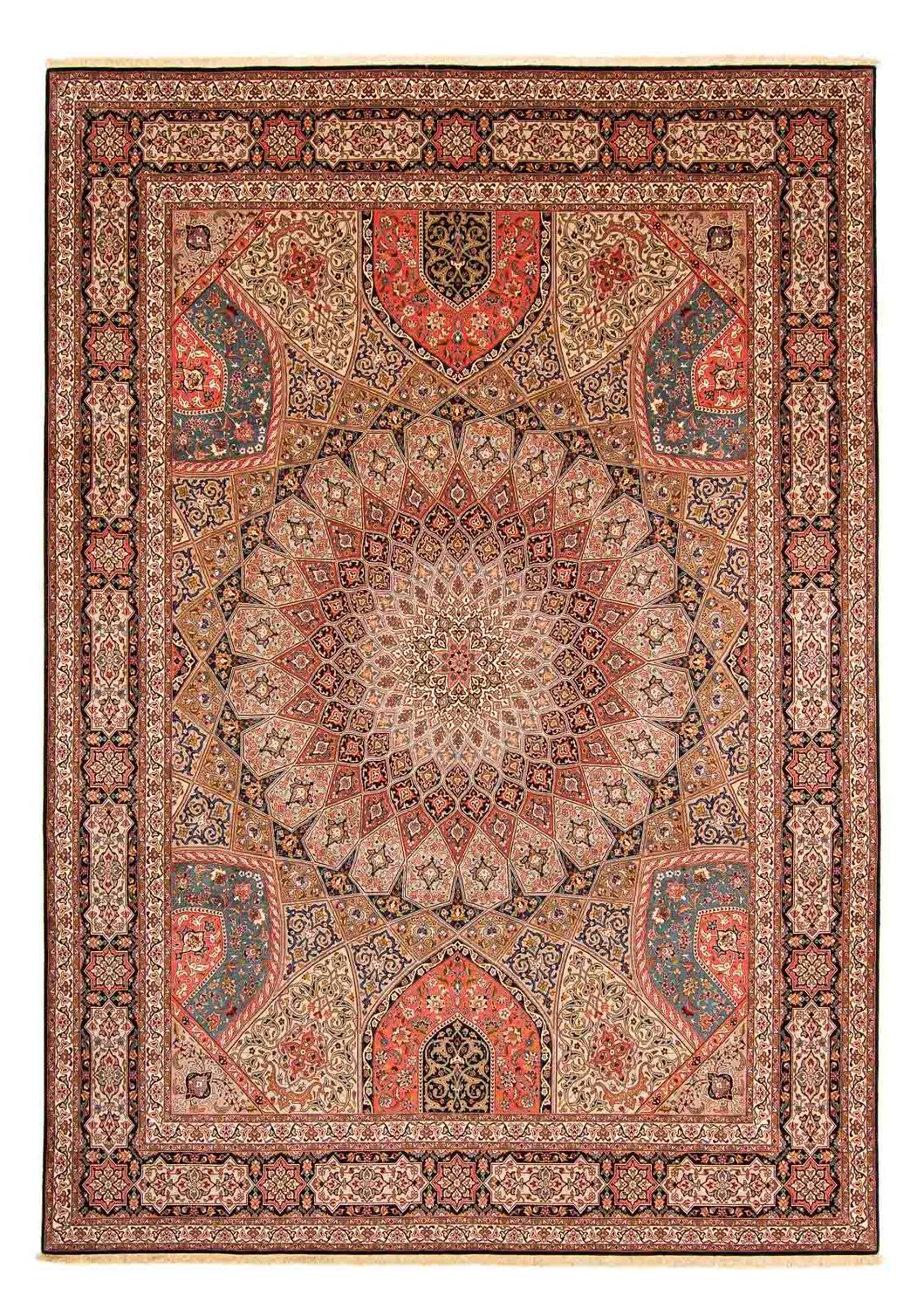 Alfombra Persa - Tabriz - Real - 405 x 300 cm - multicolor