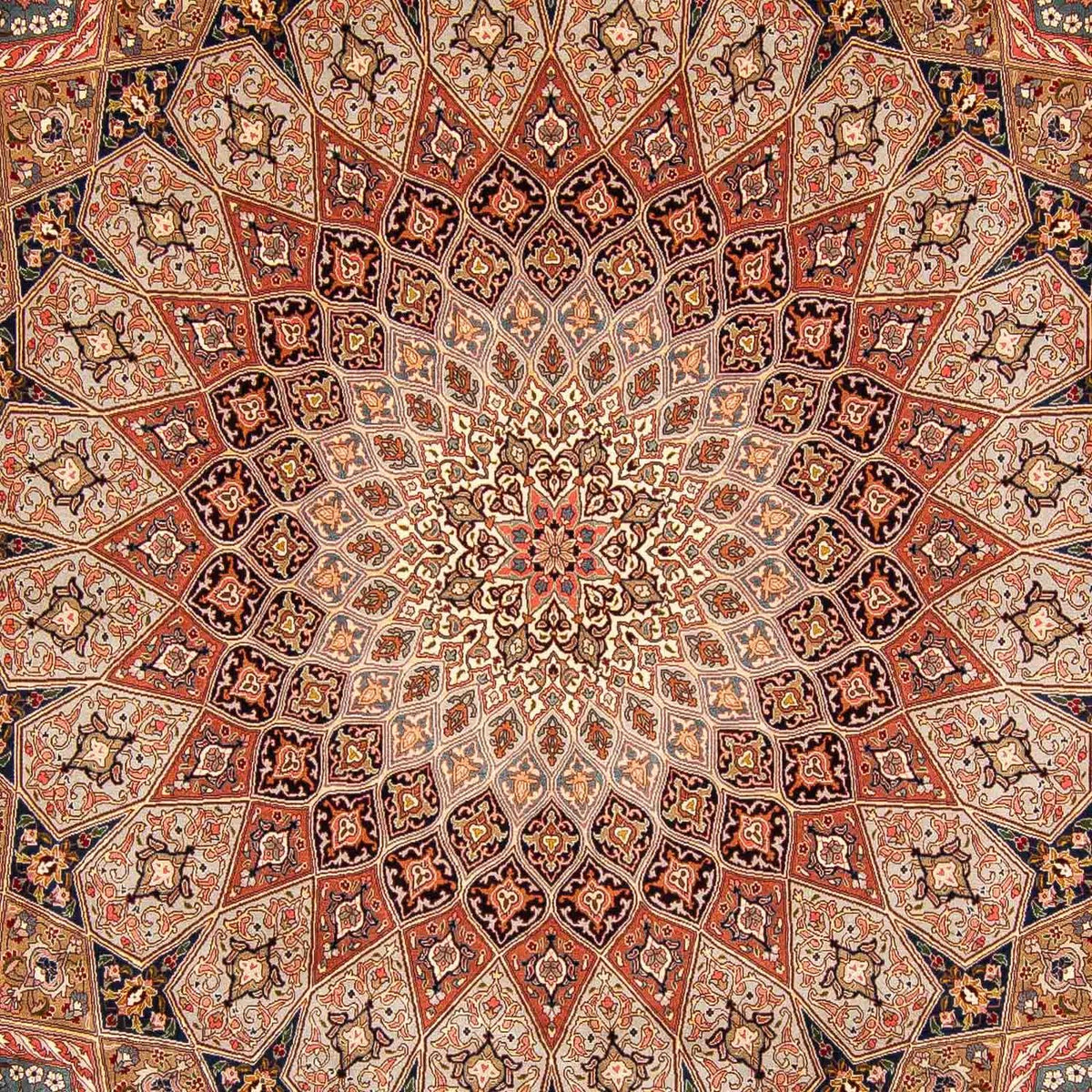 Alfombra Persa - Tabriz - Real - 405 x 300 cm - multicolor