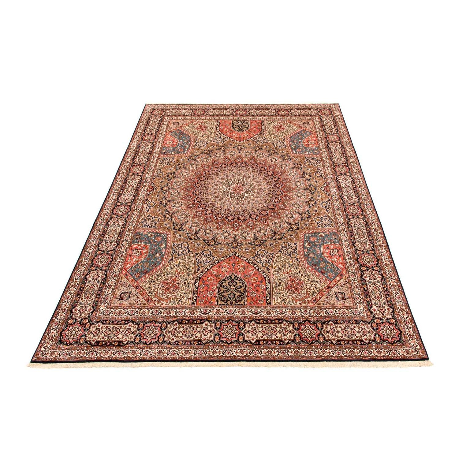 Alfombra Persa - Tabriz - Real - 405 x 300 cm - multicolor