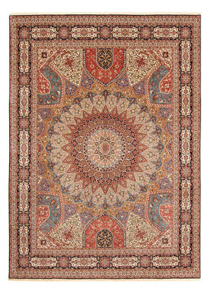 Alfombra Persa - Tabriz - Real - 398 x 298 cm - multicolor
