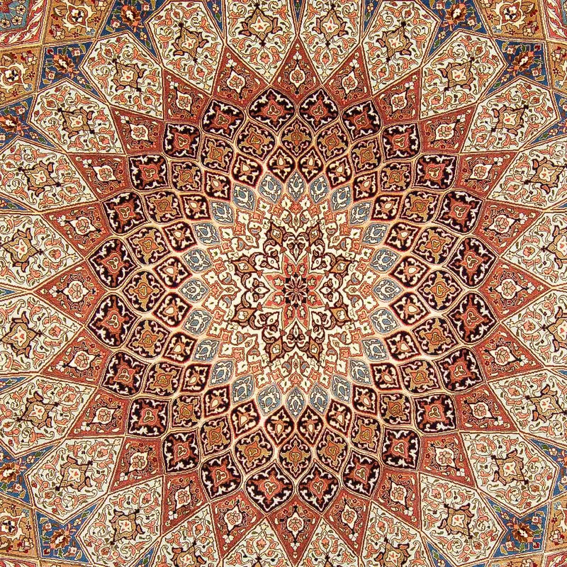 Alfombra Persa - Tabriz - Real - 398 x 298 cm - multicolor