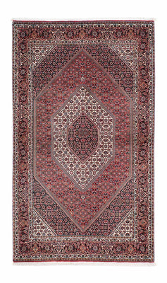 Alfombra persa - Bidjar - 214 x 127 cm - rojo claro