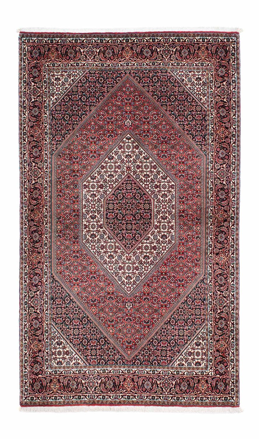 Alfombra persa - Bidjar - 214 x 127 cm - rojo claro