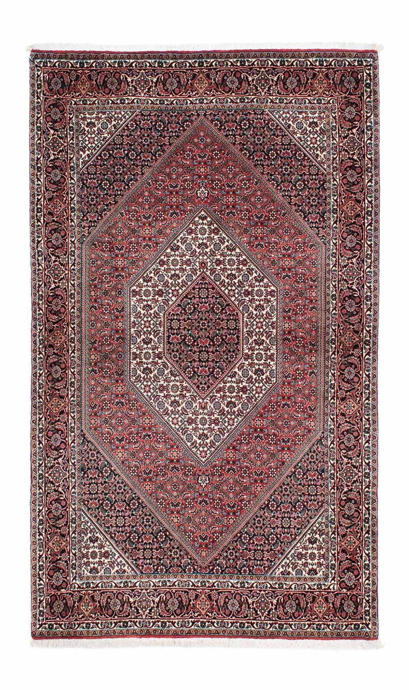 Alfombra persa - Bidjar - 214 x 127 cm - rojo claro