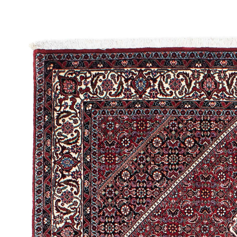 Alfombra persa - Bidjar - 209 x 132 cm - rojo claro