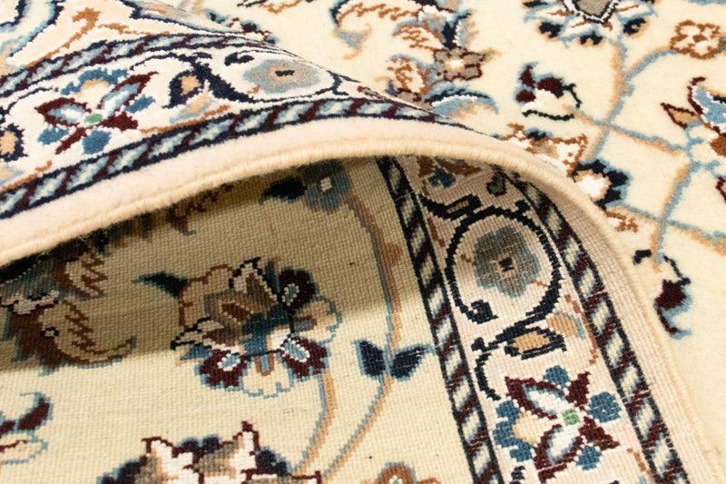 Alfombra Persa - Nain - Real - 127 x 88 cm - beige