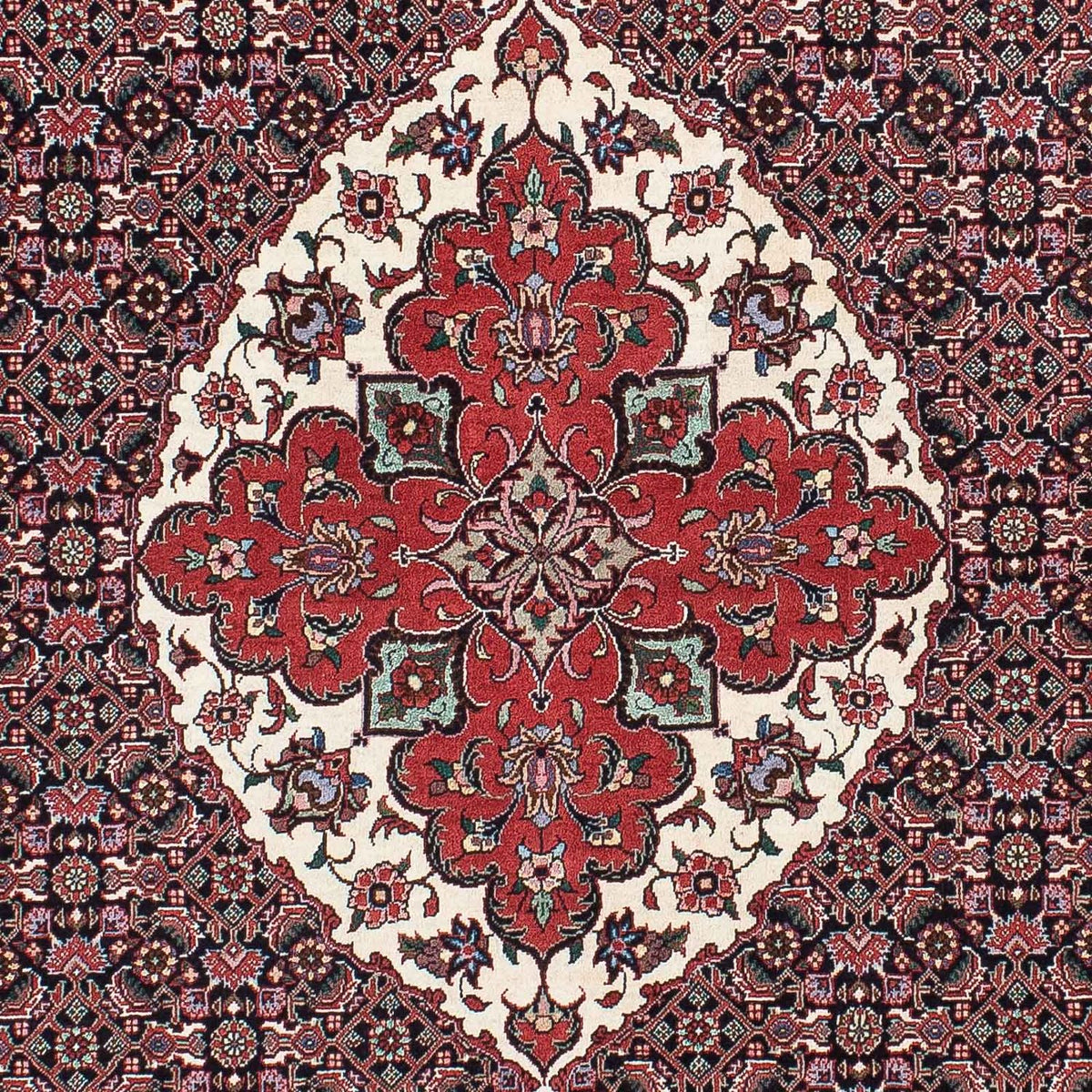 Alfombra persa - Bidjar - 214 x 130 cm - multicolor