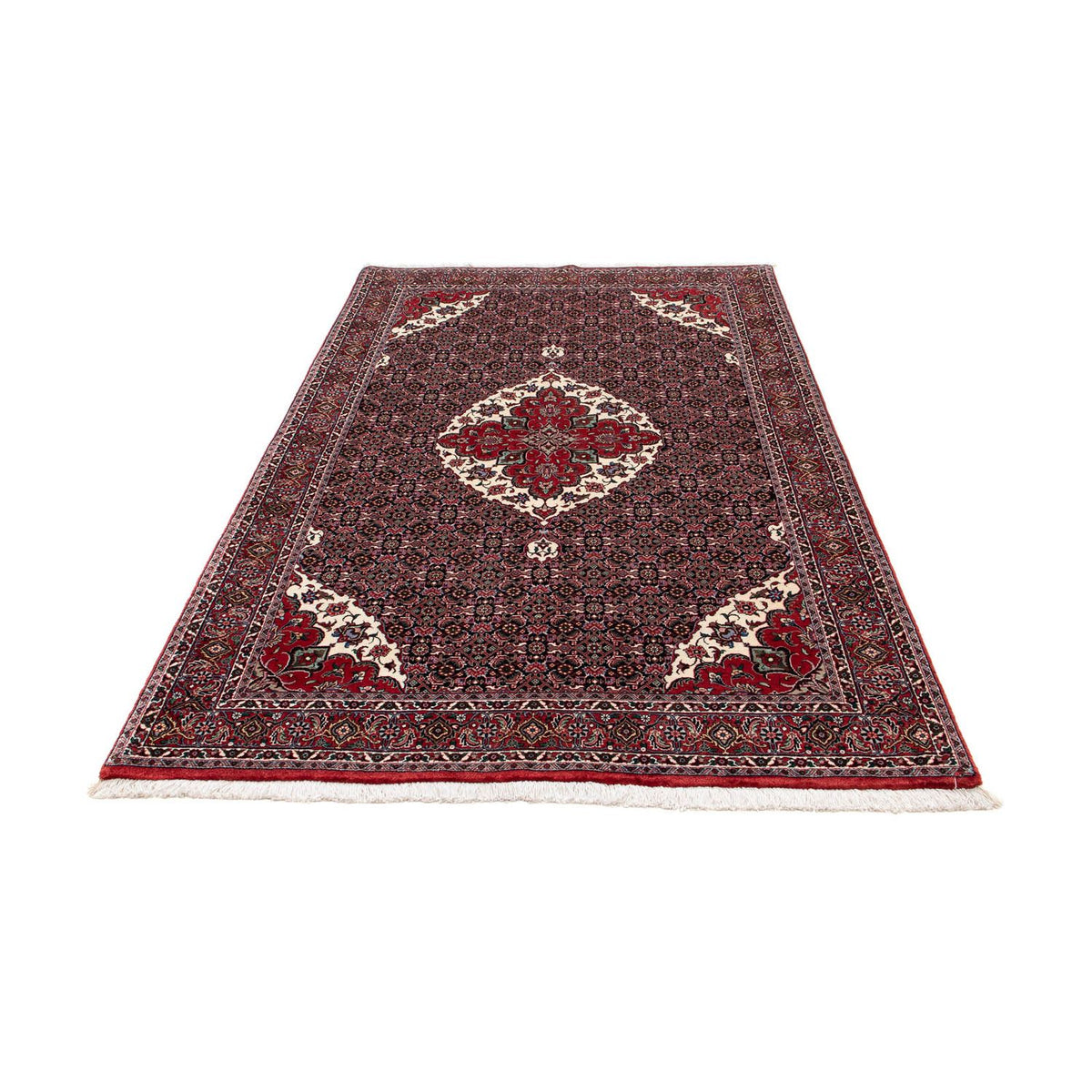 Alfombra persa - Bidjar - 214 x 130 cm - multicolor