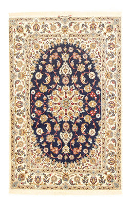 Alfombra Persa - Isfahan - Prima - 171 x 108 cm - azul oscuro
