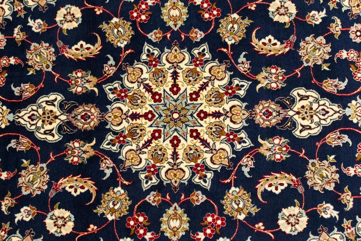 Alfombra Persa - Isfahan - Prima - 171 x 108 cm - azul oscuro