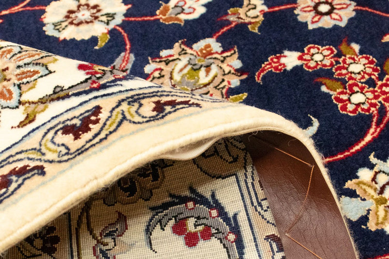 Alfombra Persa - Isfahan - Prima - 171 x 108 cm - azul oscuro