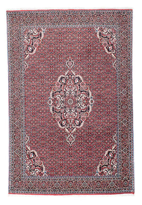 Alfombra persa - Bidjar - 203 x 139 cm - rojo claro
