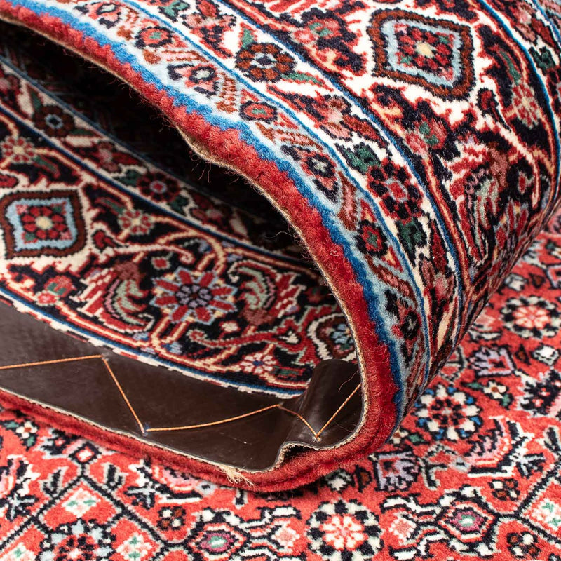Alfombra persa - Bidjar - 203 x 139 cm - rojo claro