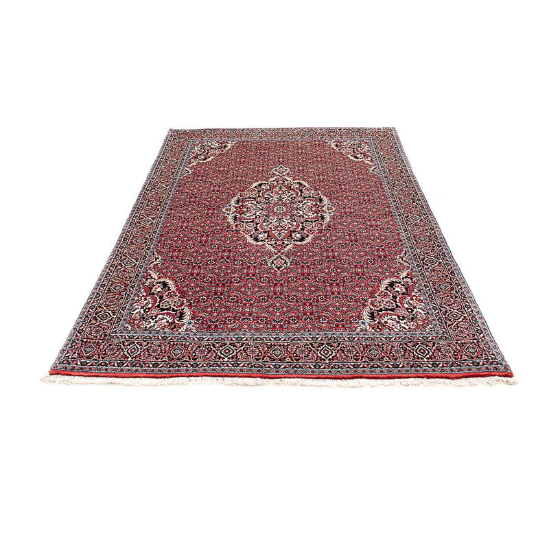 Alfombra persa - Bidjar - 203 x 139 cm - rojo claro