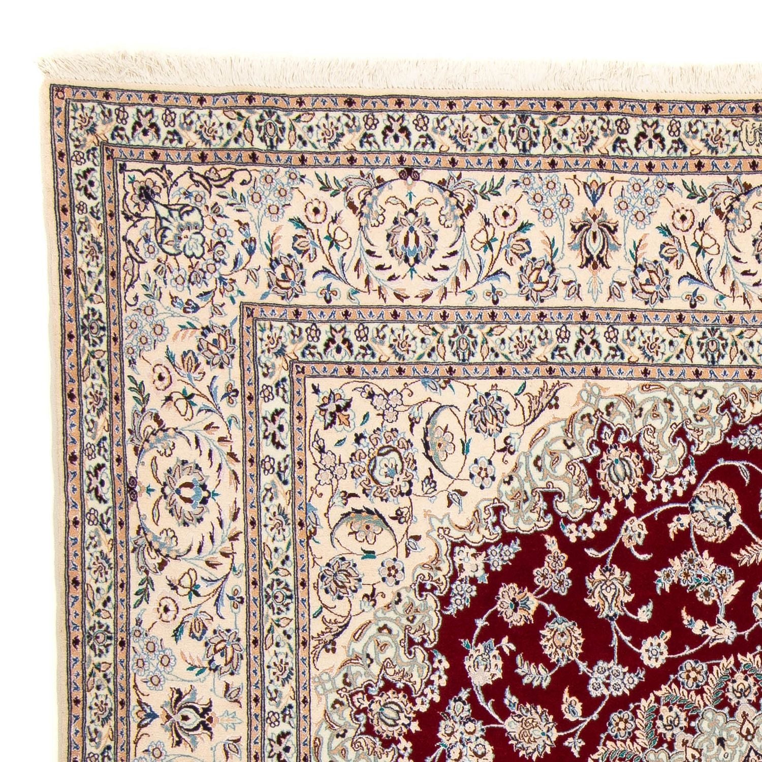 Alfombra Persa - Nain - Prima cuadrado  - 211 x 200 cm - beige
